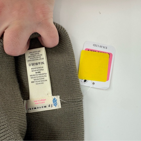 NEW Free People Movement Iconic Buti Beanie in Sage Green Fall Staple - Picture 2 of 2